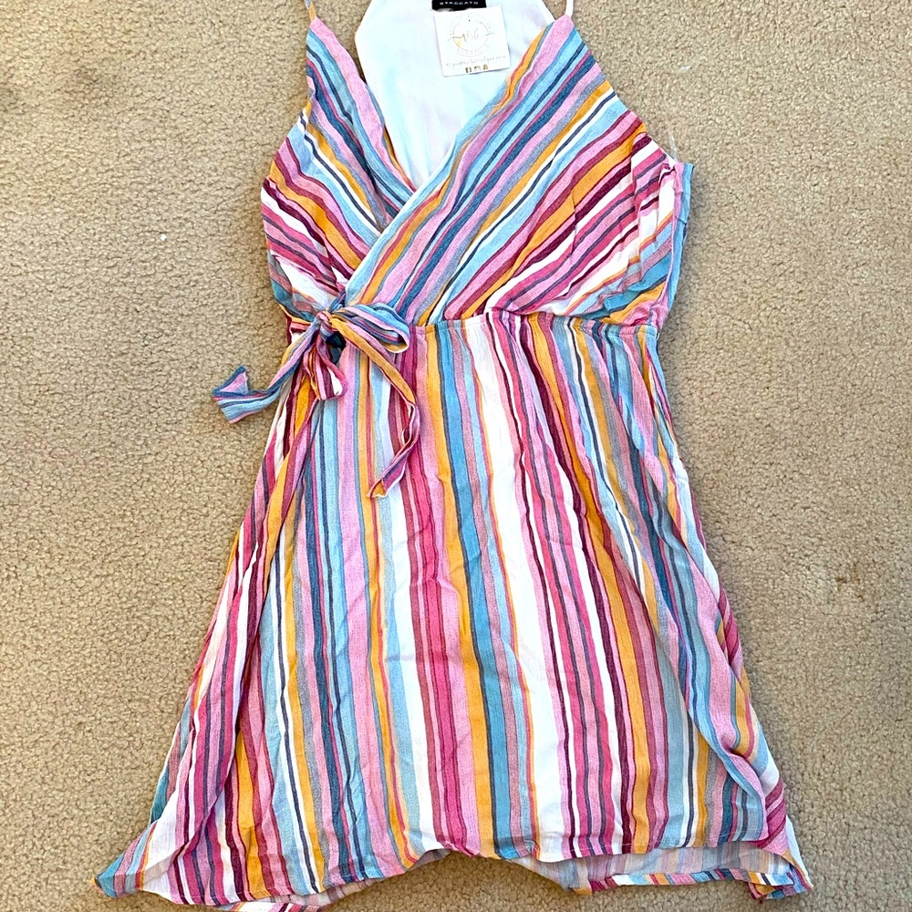 Summer sundress, multicolored, NWT, size L